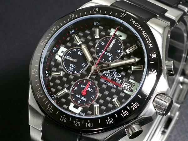 ケンテックス KENTEX クラフツマン 腕時計 クロノグラフ S526M-05