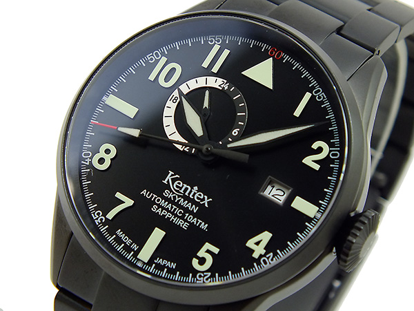 ケンテックス KENTEX スカイマン パイロット 自動巻き 腕時計 S688X-08 限定モデル