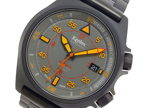 ケンテックス KENTEX ランドマン 自動巻き メンズ 腕時計 S678X-03