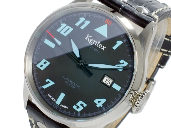 ケンテックス KENTEX スカイマンパイロット SKYMAN PILOT 自動巻 メンズ 腕時計 S688X-10