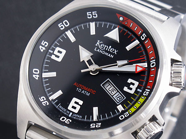 ケンテックス KENTEX ランドマン 自動巻き 腕時計 S678M-01